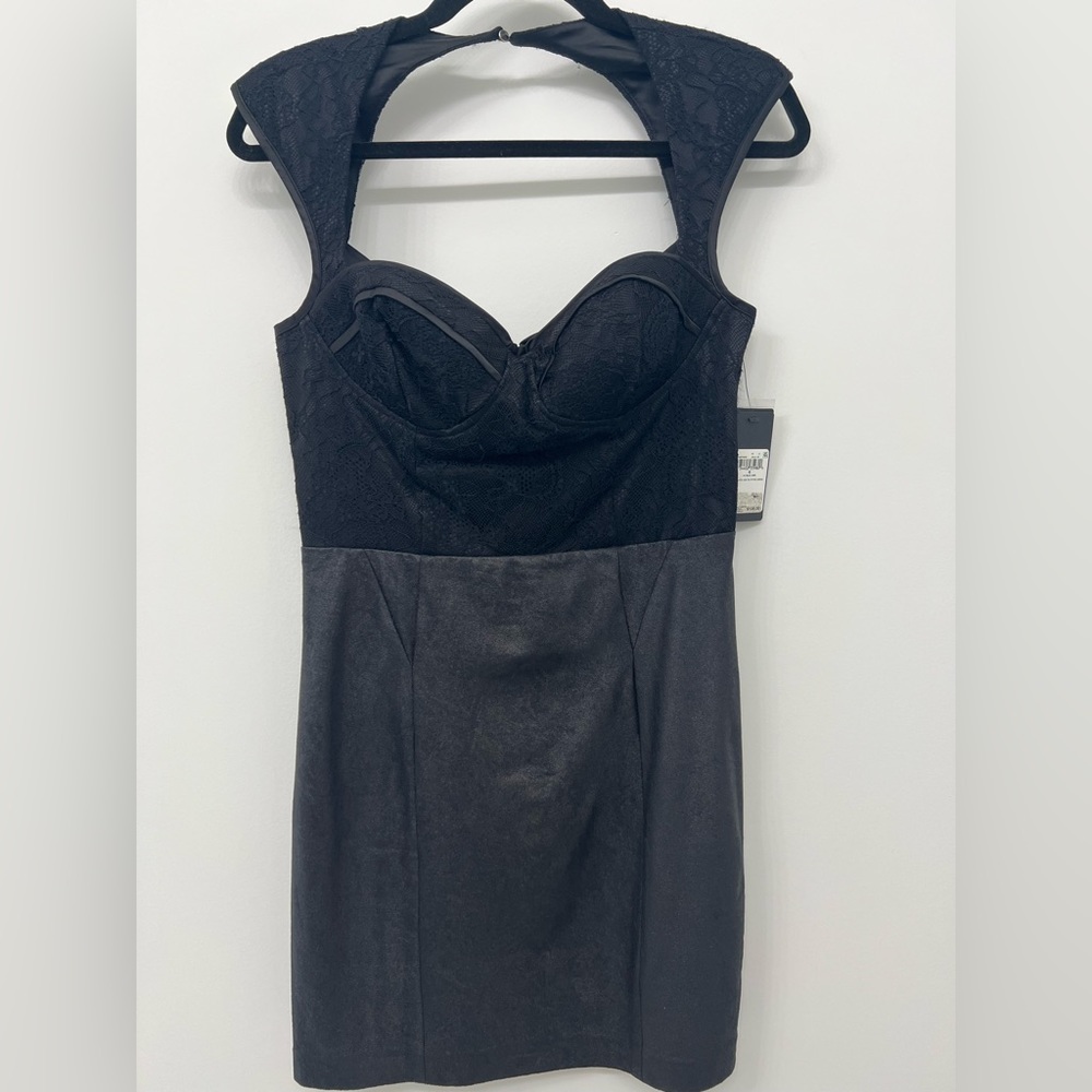 Guess Black Lace Dress Size 6
